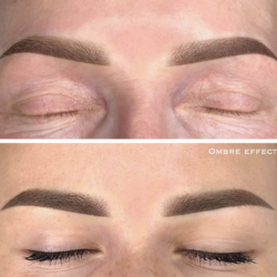 Powder Brows and Ombre Shading ( Eyebrows Semi-Permanent Make up)